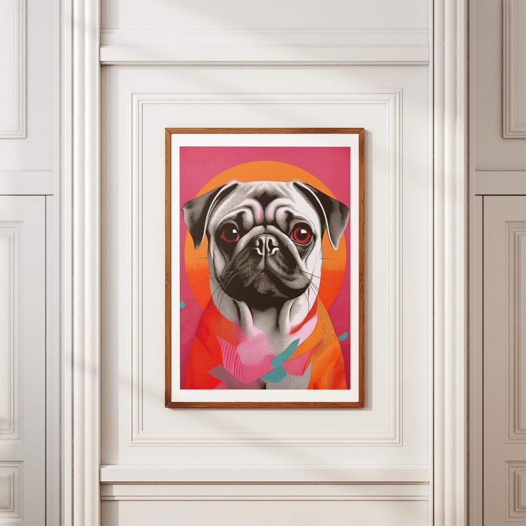 Pug Modern Pop Dog Series image 3