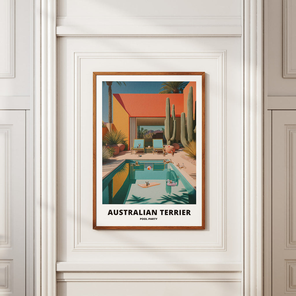 Australian Terrier Pool Party image 2