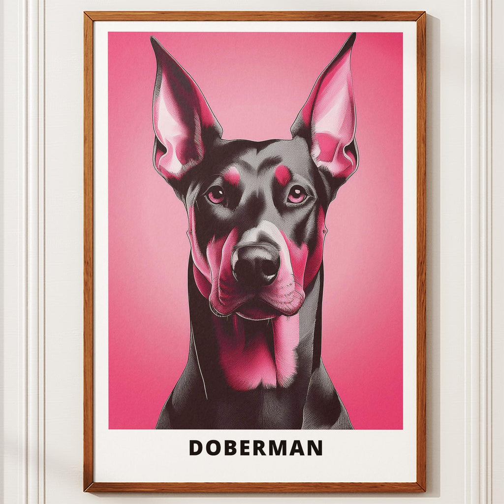 Doberman Pink and Black Dog Series 1 image 10