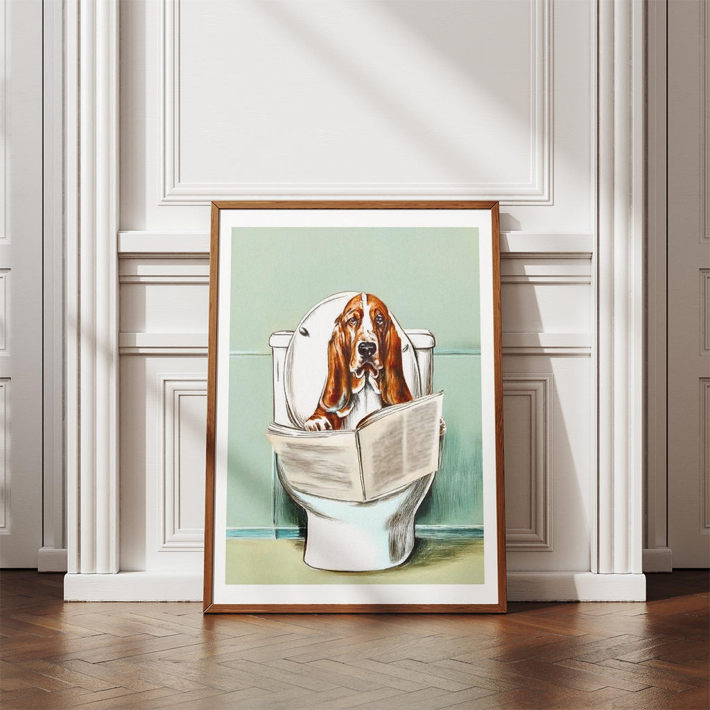 Beagle Toilet Humour Dog Series 3 image 4