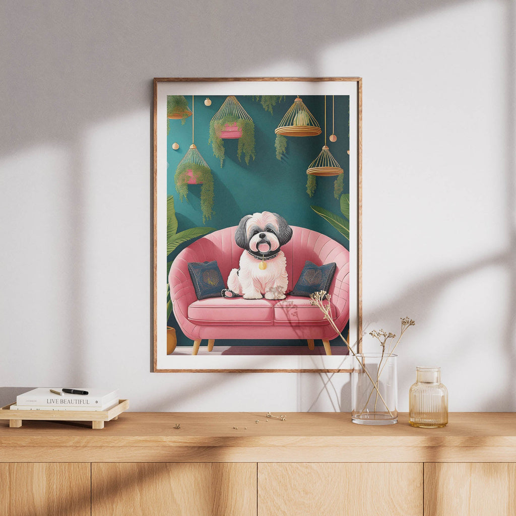 Bichon Frise  Just Lounging Around image 8