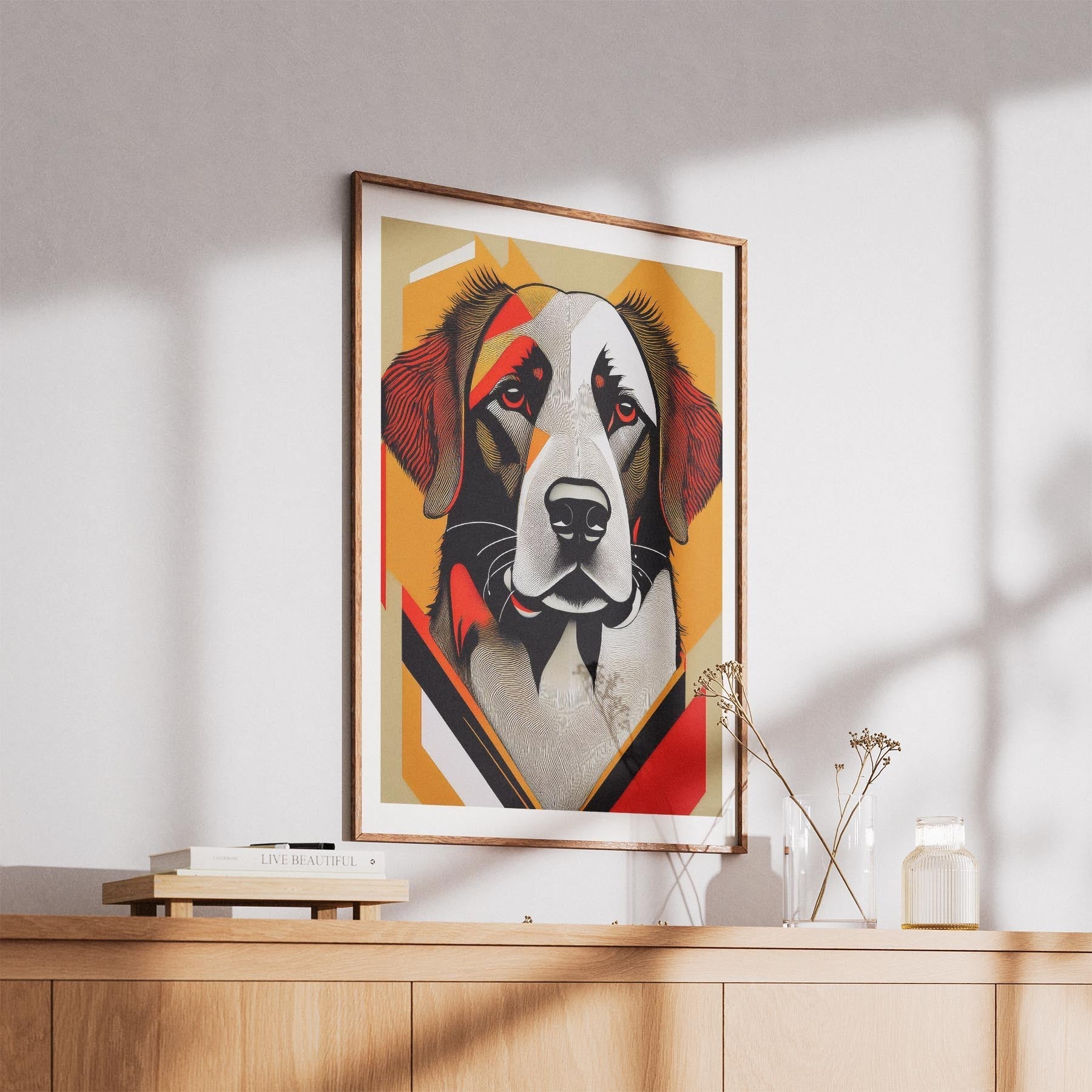 Murray River Retriever Geometric Orange Series image 5