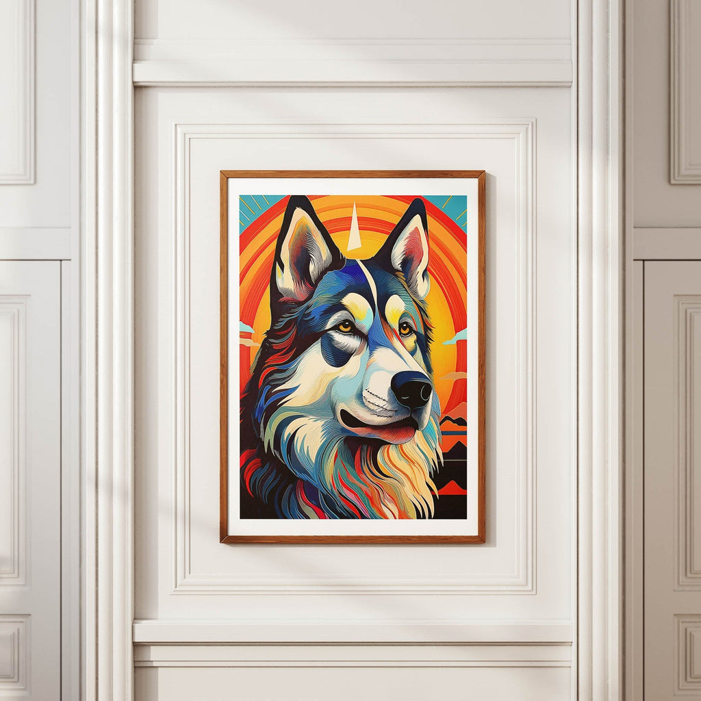 Alaskan Malamute Colour Graphics image 3