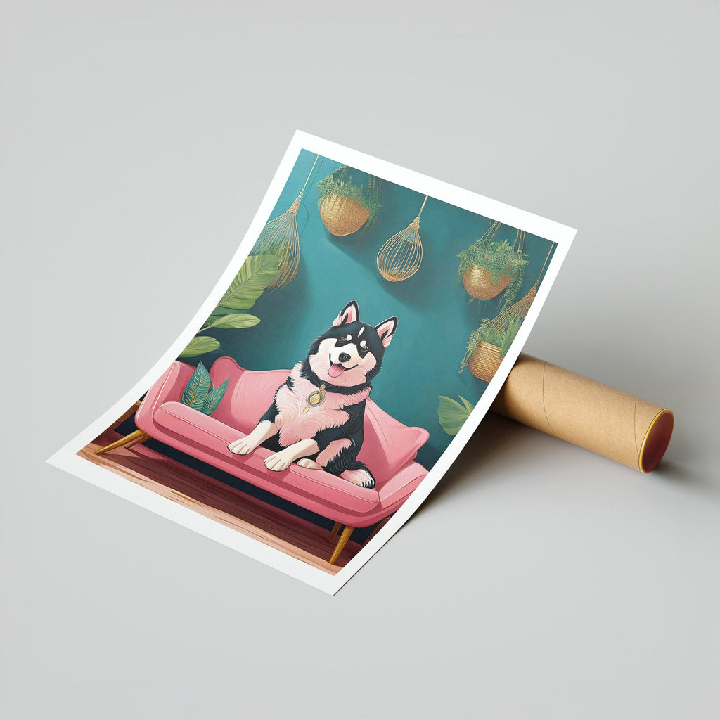 Alaskan Malamute  Just Lounging Around image 7