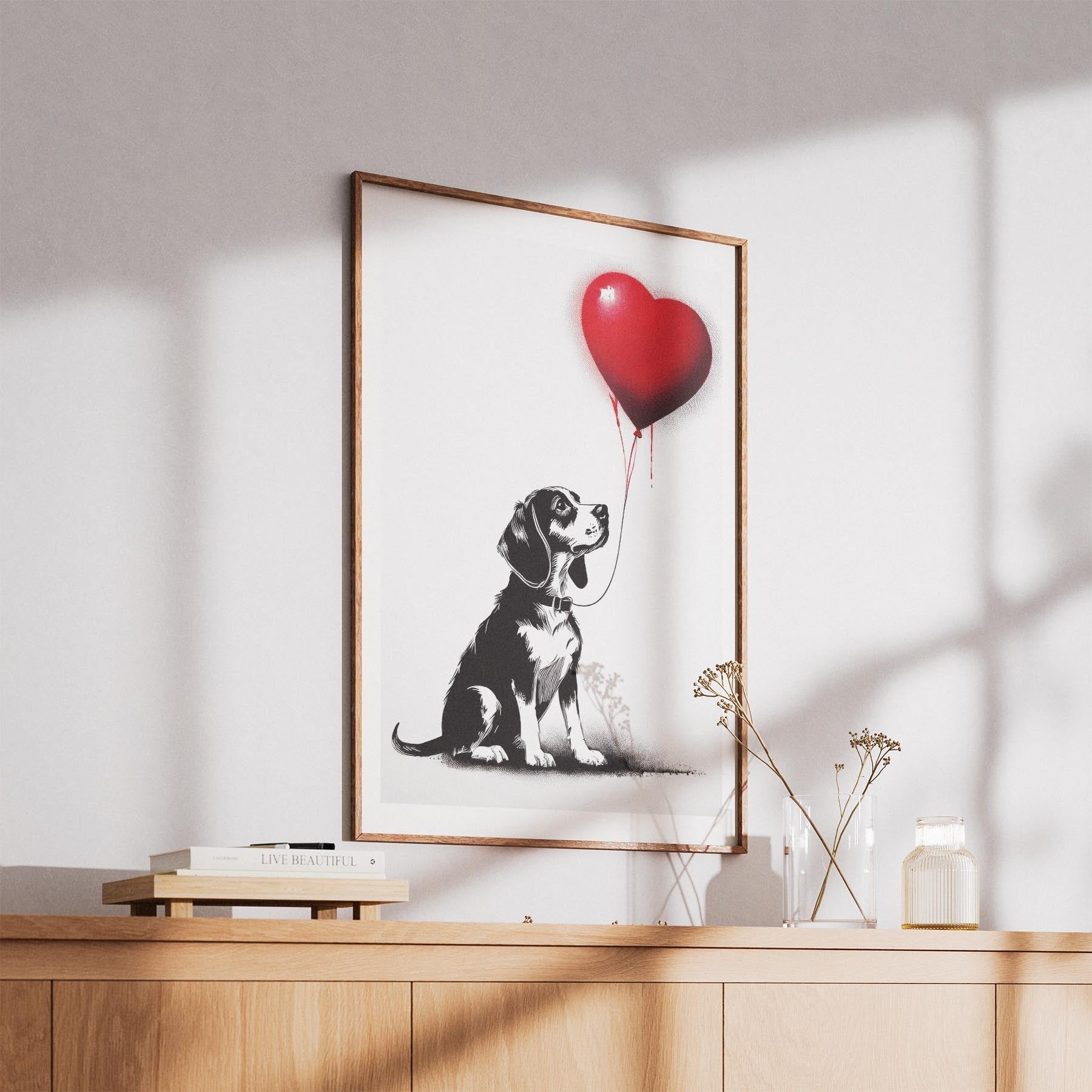 Beagle DOGSY Series inspired by the Art of Banksy image 5