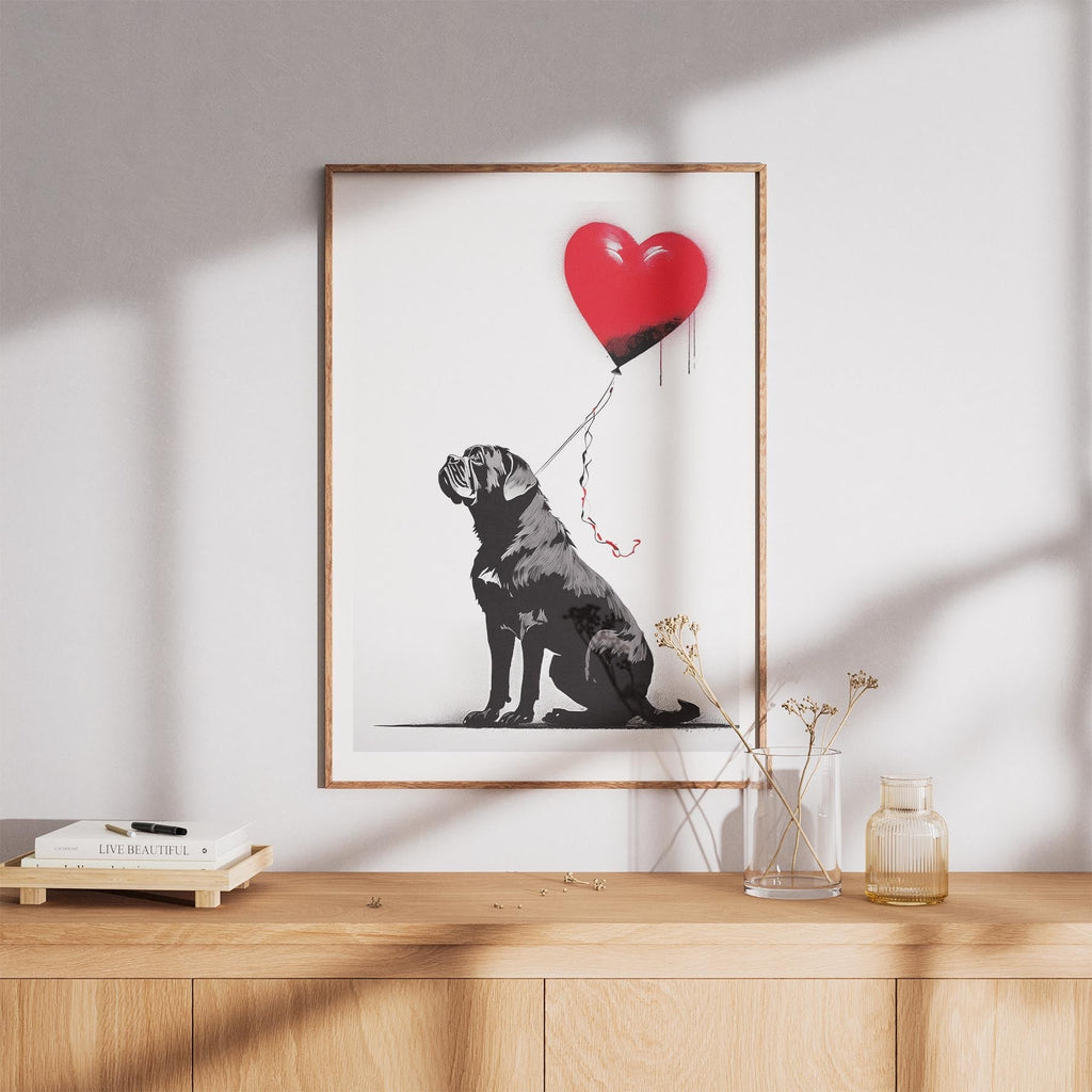 Mastiff DOGSY Series inspired by the Art of Banksy image 8