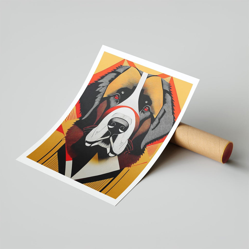 Newfoundland Geometric Orange Series image 6