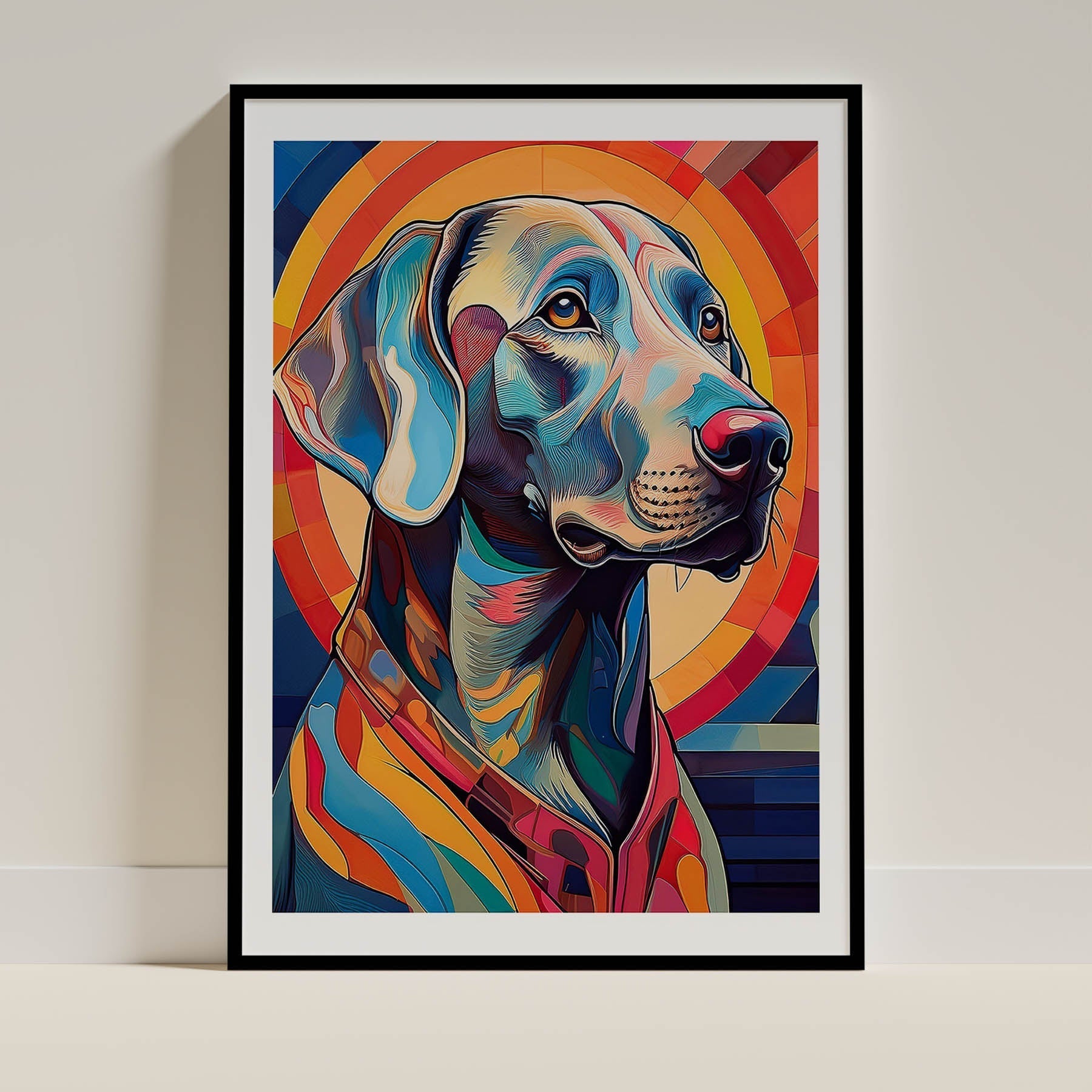 Weimaraner Colour Graphics image 0