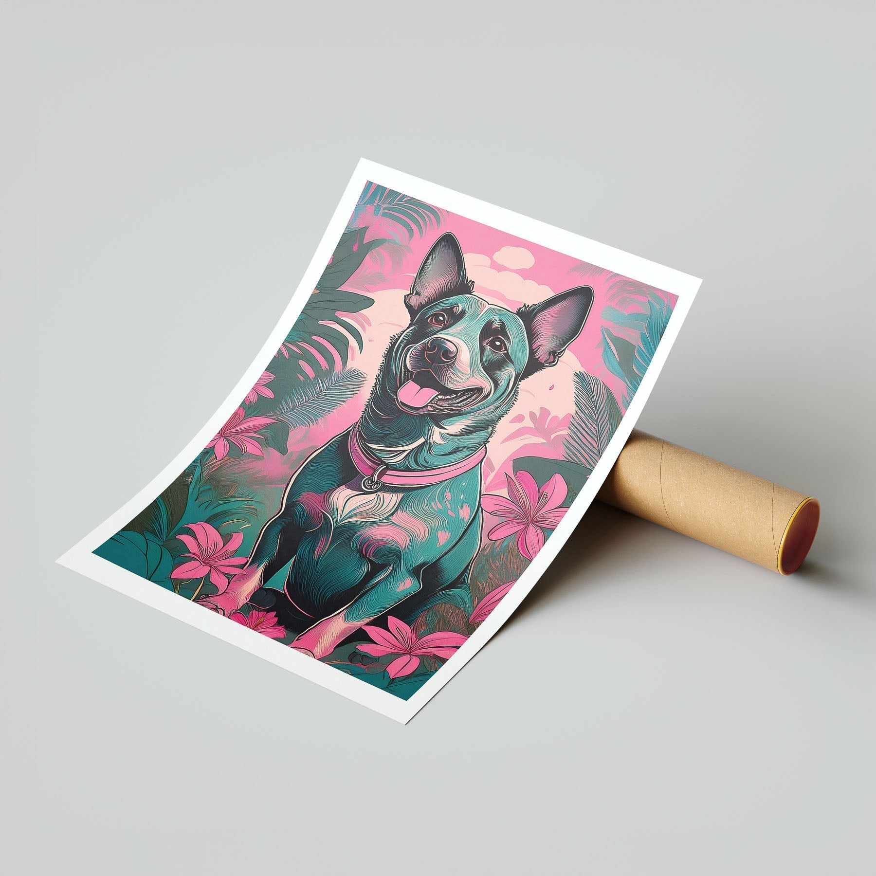 Weimaraner Hokosai Surfer Dogs 1 image 9