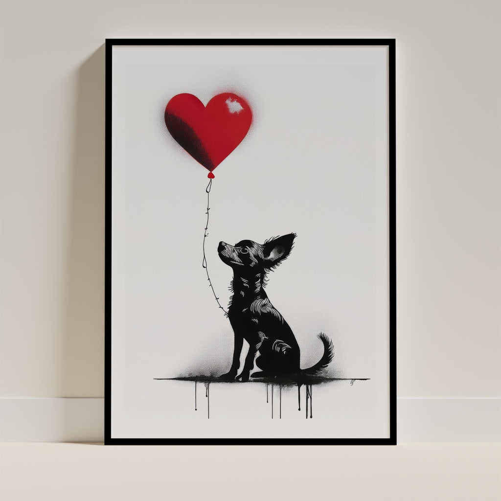 Chihuahua DOGSY Series inspired by the Art of Banksy image 11