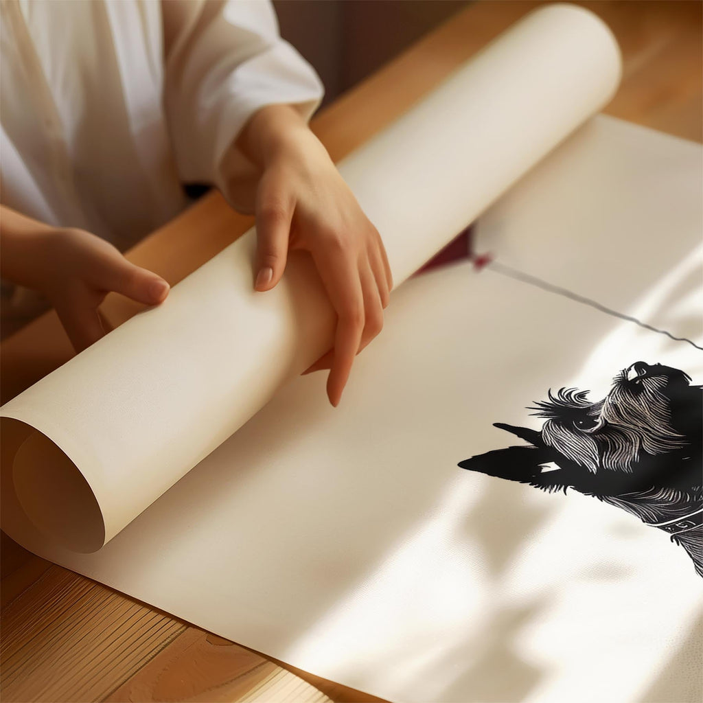 Scottish Terrier DOGSY Series inspired by the Art of Banksy image 1