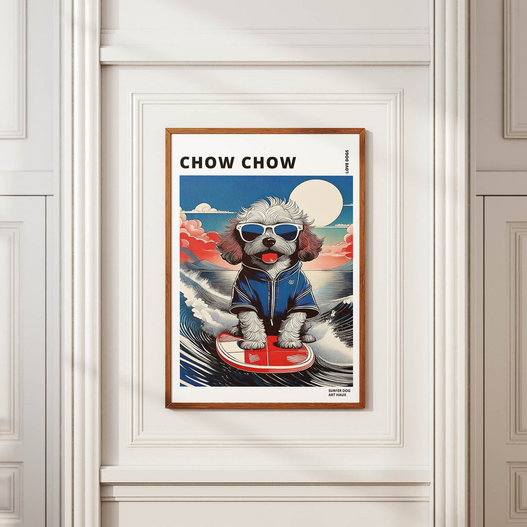 Chow Chow Hokosai Surfer Dogs 2 image 2