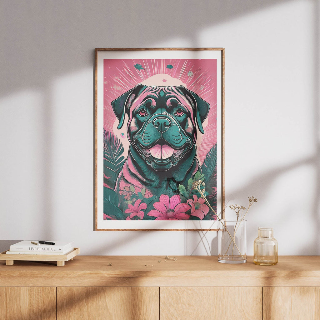 Mastiff Flowery Dog image 8