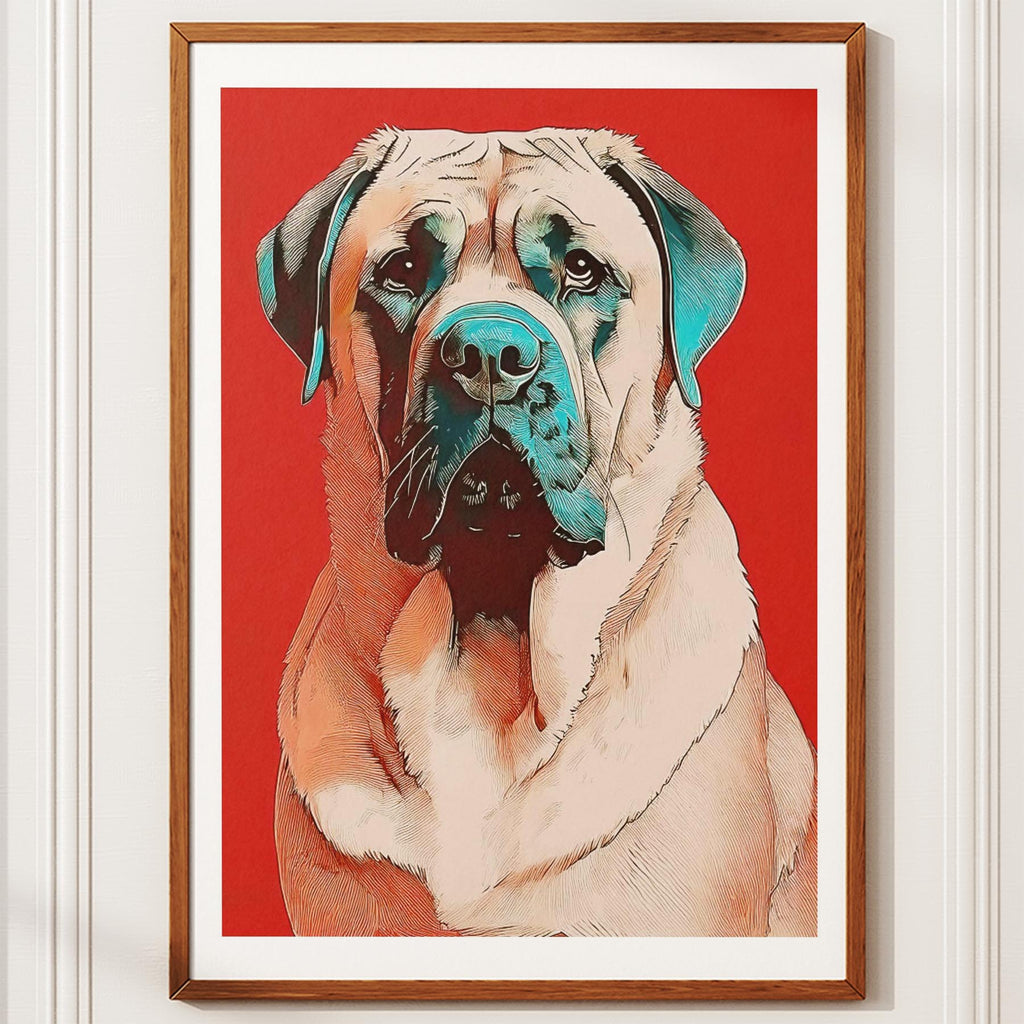Mastiff Red Dog Series image 10