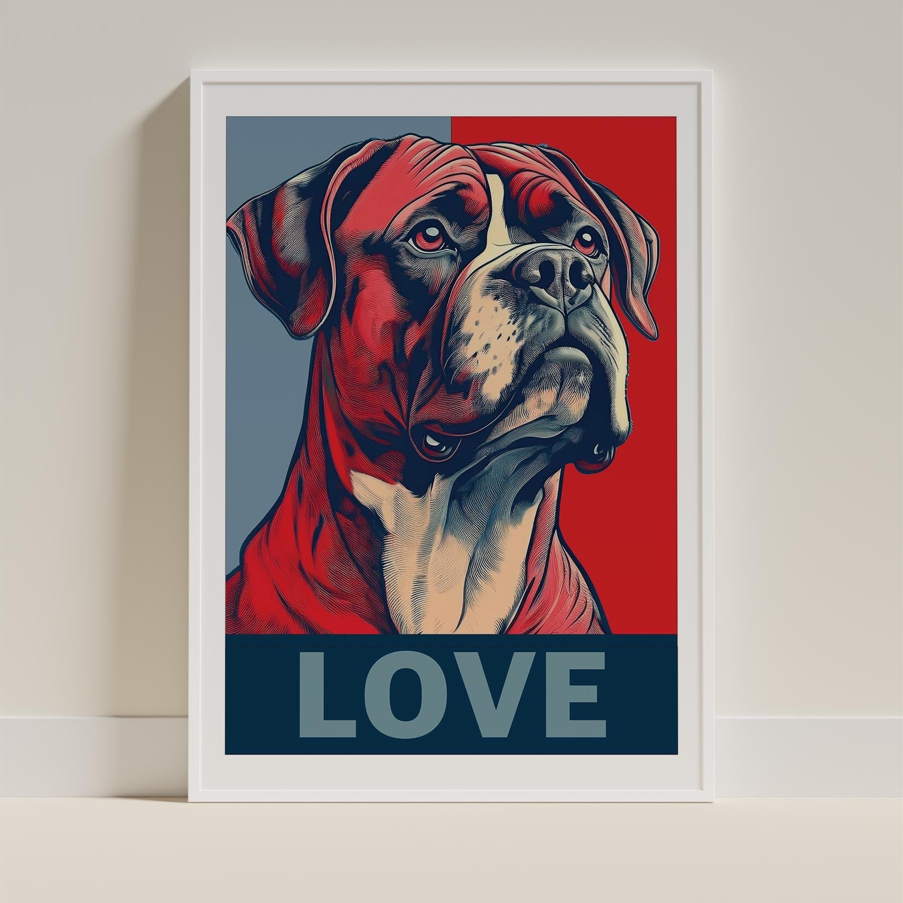 Boxer LOVE Series Inspired by the Obama Poster image 9