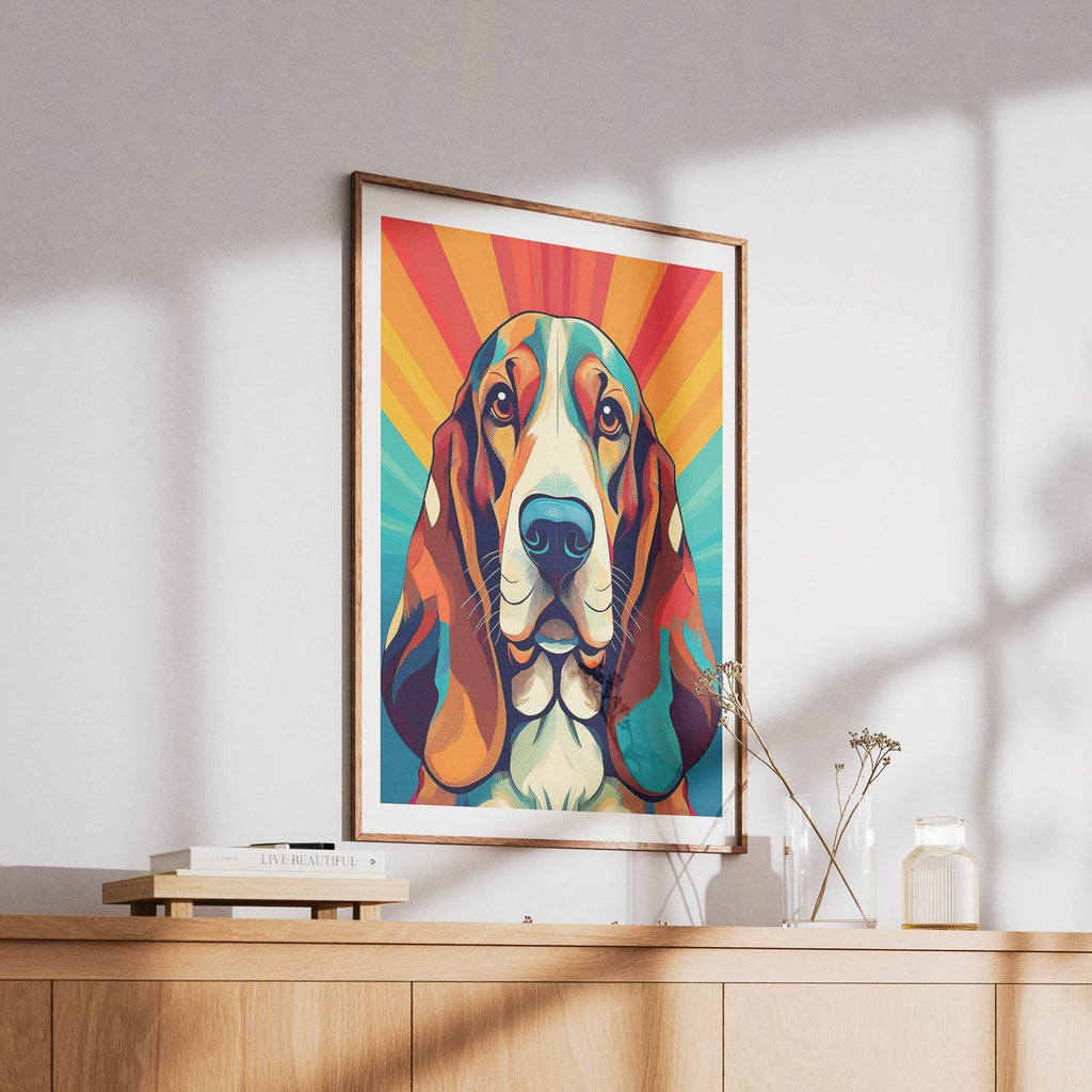 Basset Hound Colour Graphics 4 image 6