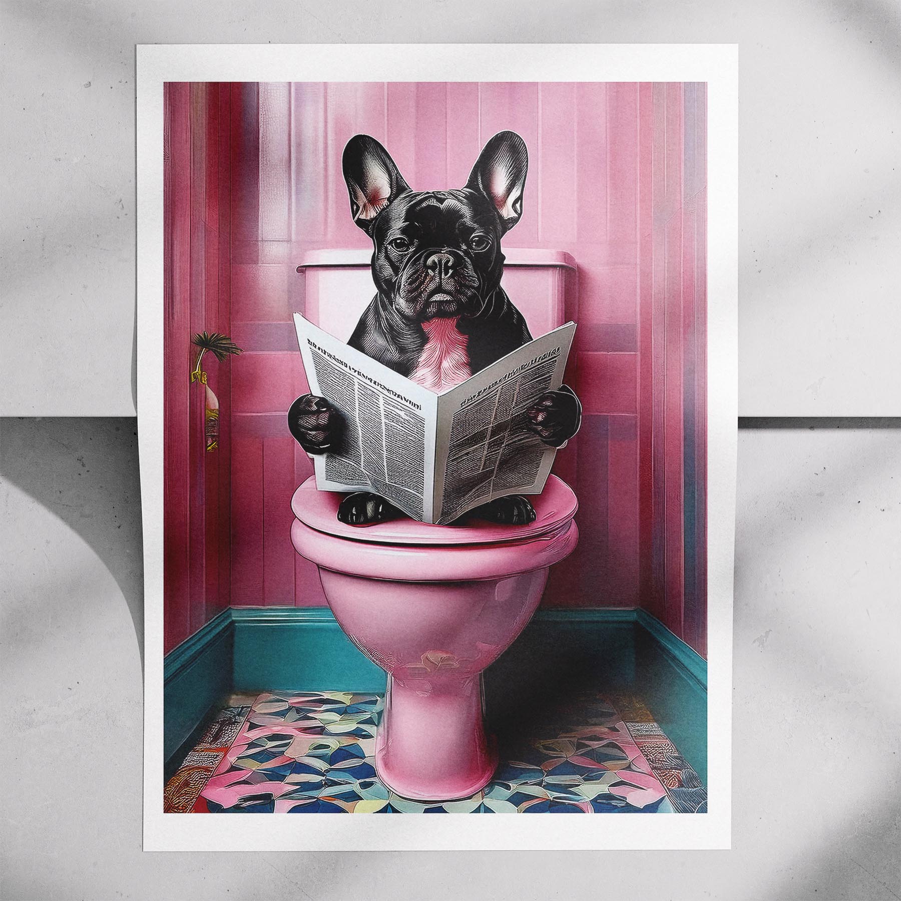 French Bulldog Toilet Humour Dog Series 1 image 7