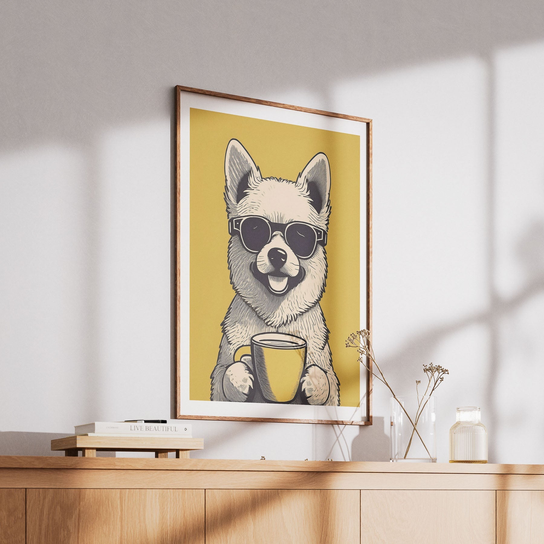 Pomapoo Chillin Coffee Dog image 6