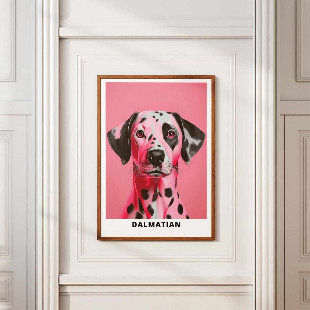 Dalmatian Pink and Black Dog Series 1 image 3