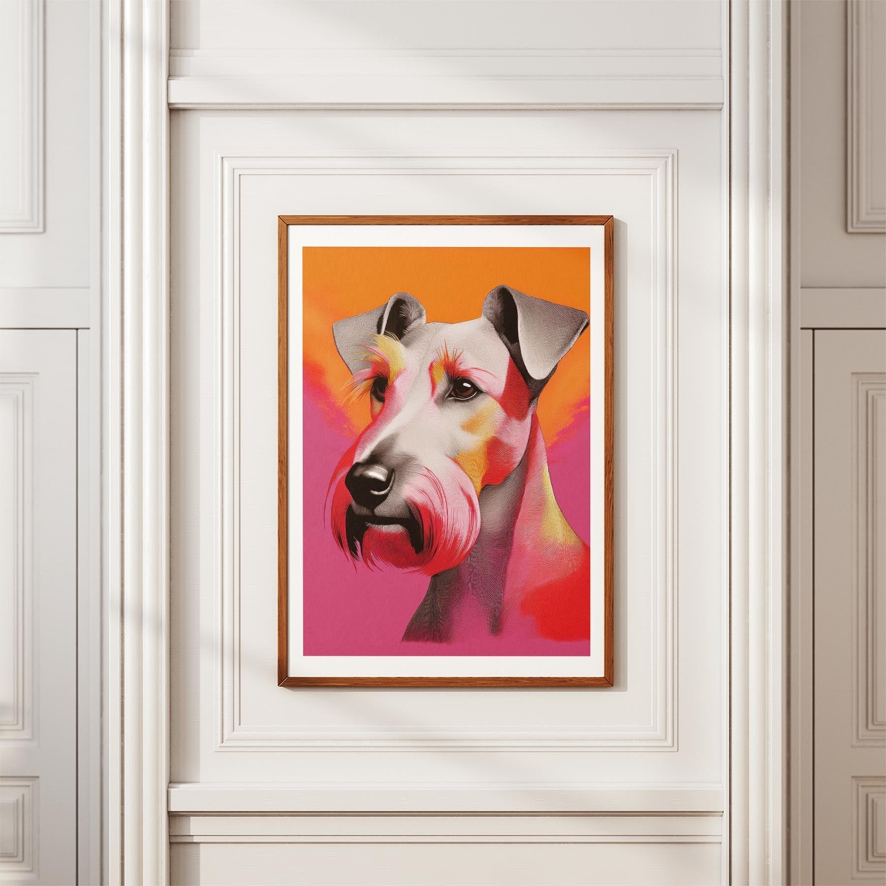 Irish Terrier Modern Pop Dog Series image 3