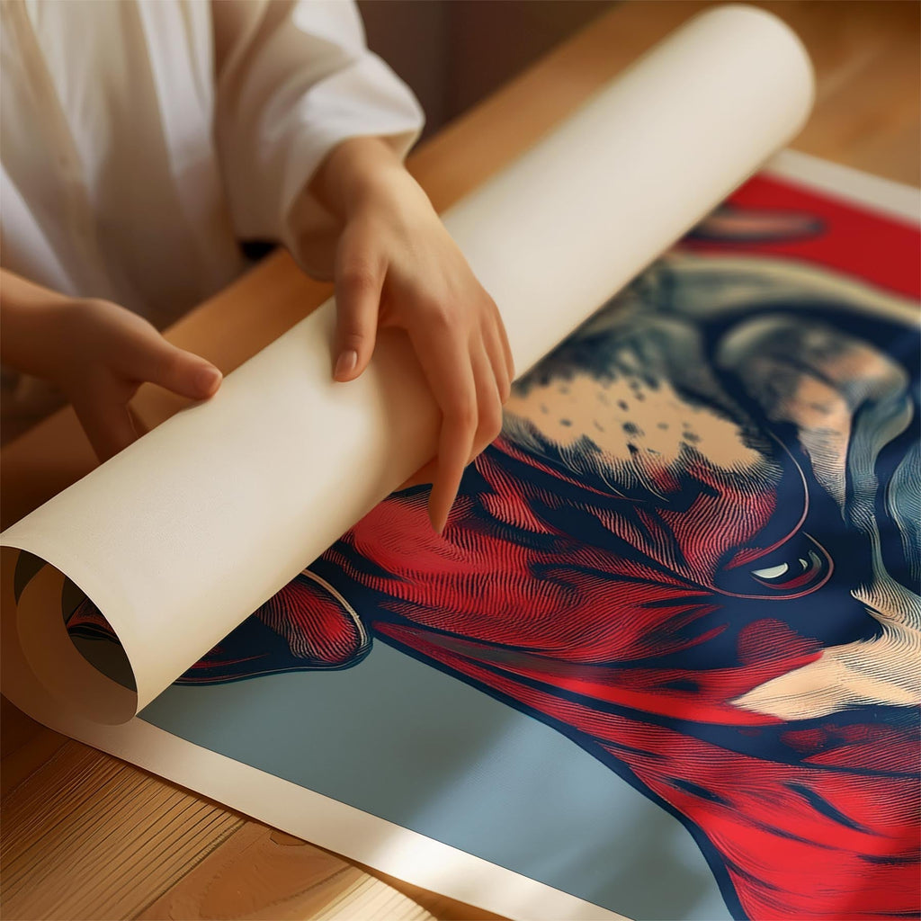 Boxer LOVE Series Inspired by the Obama Poster image 1