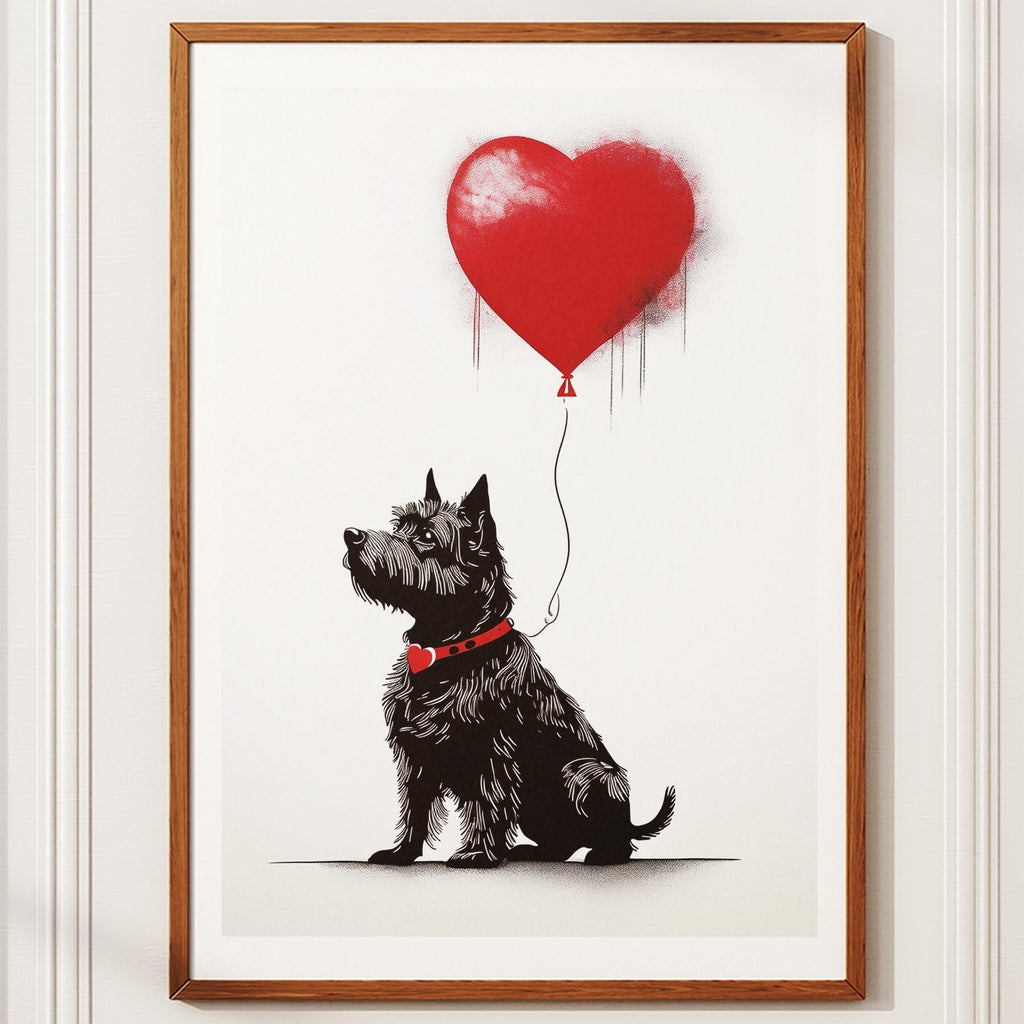 Australian Terrier DOGSY Series inspired by the Art of Banksy image 10