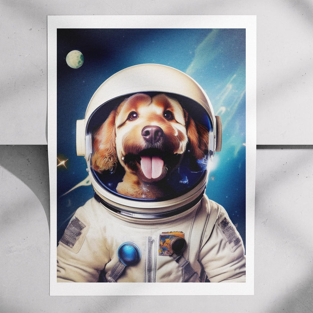 Groodle Astronaut Dog Series image 7