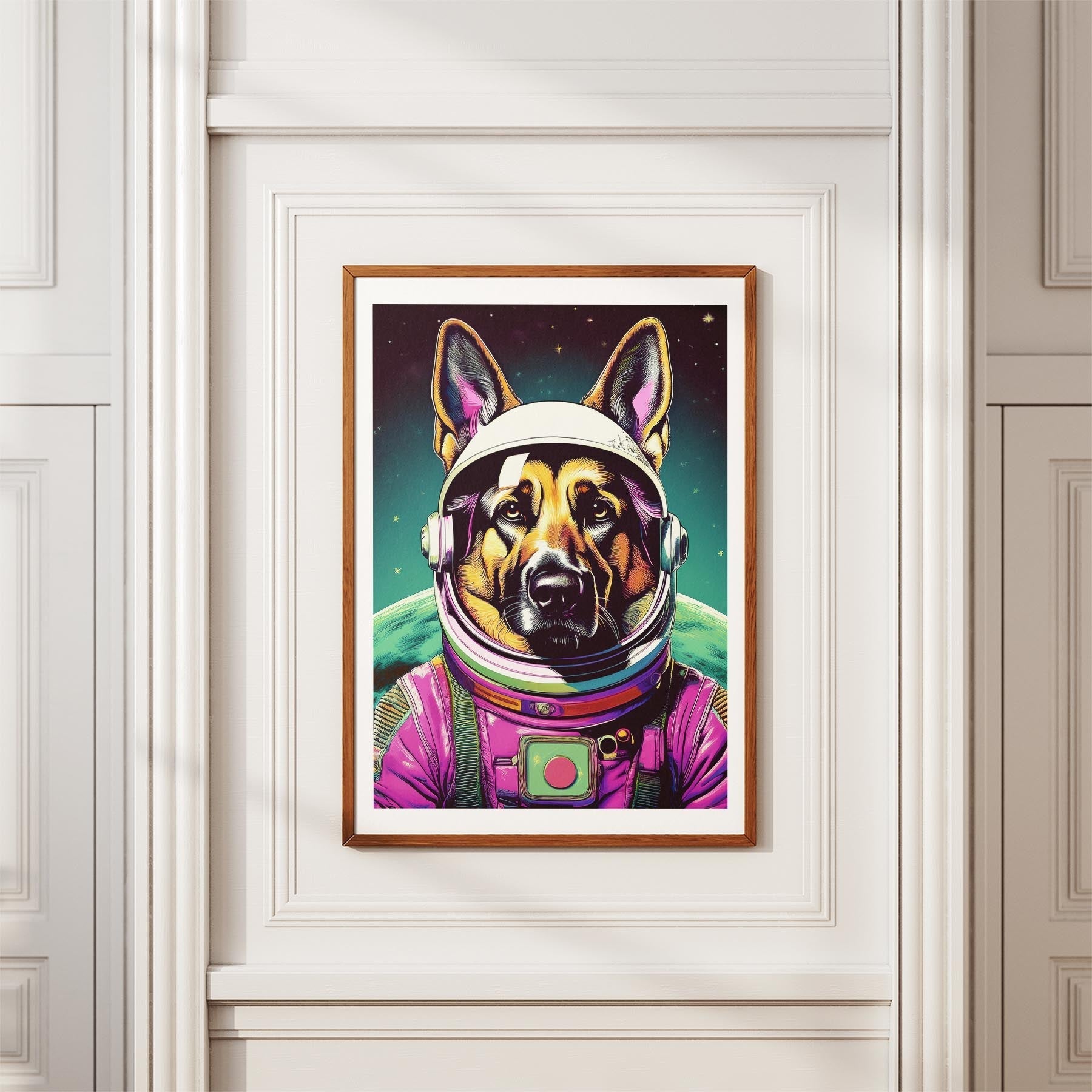 German Shepherd Space Dogs Series image 3