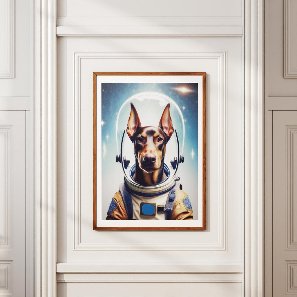 Doberman Astronaut Dog Series image 3