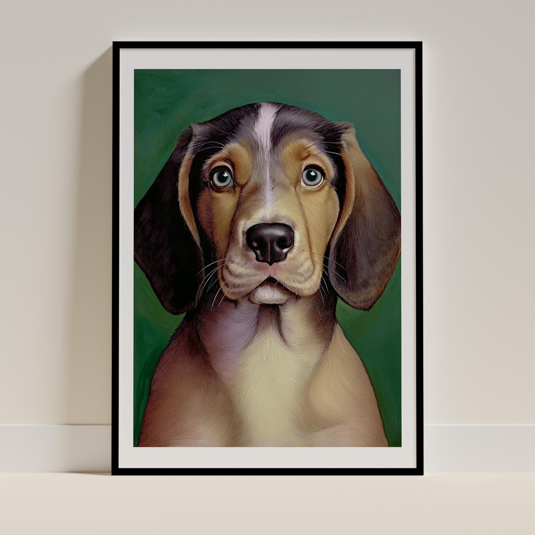 Bloodhound Green Painted Series image 0