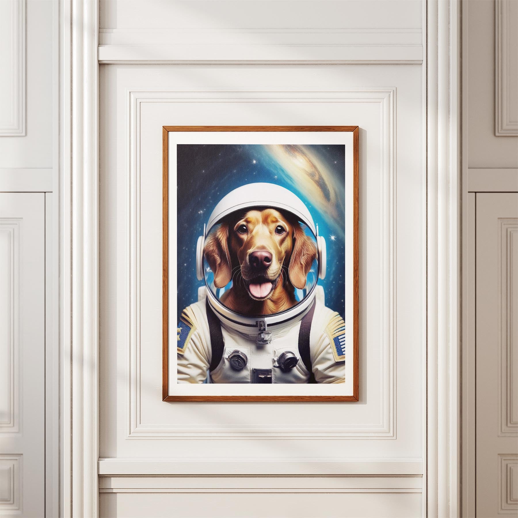 Irish Setter Astronaut Dog Series image 3