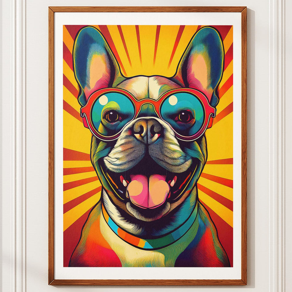 French Bull In Colourful Sunnies 2 image 11