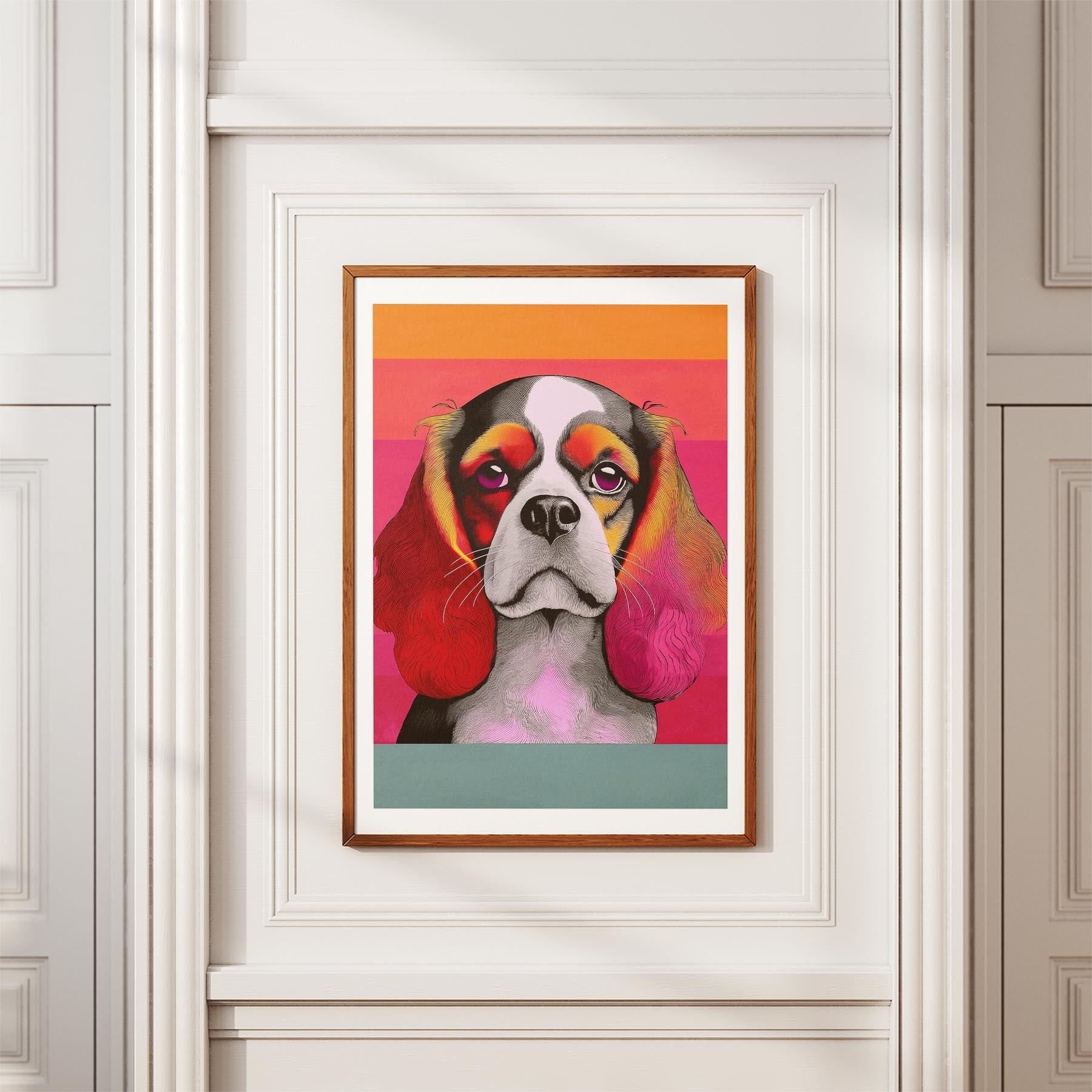 Cavalier Spaniel Modern Pop Dog Series image 3