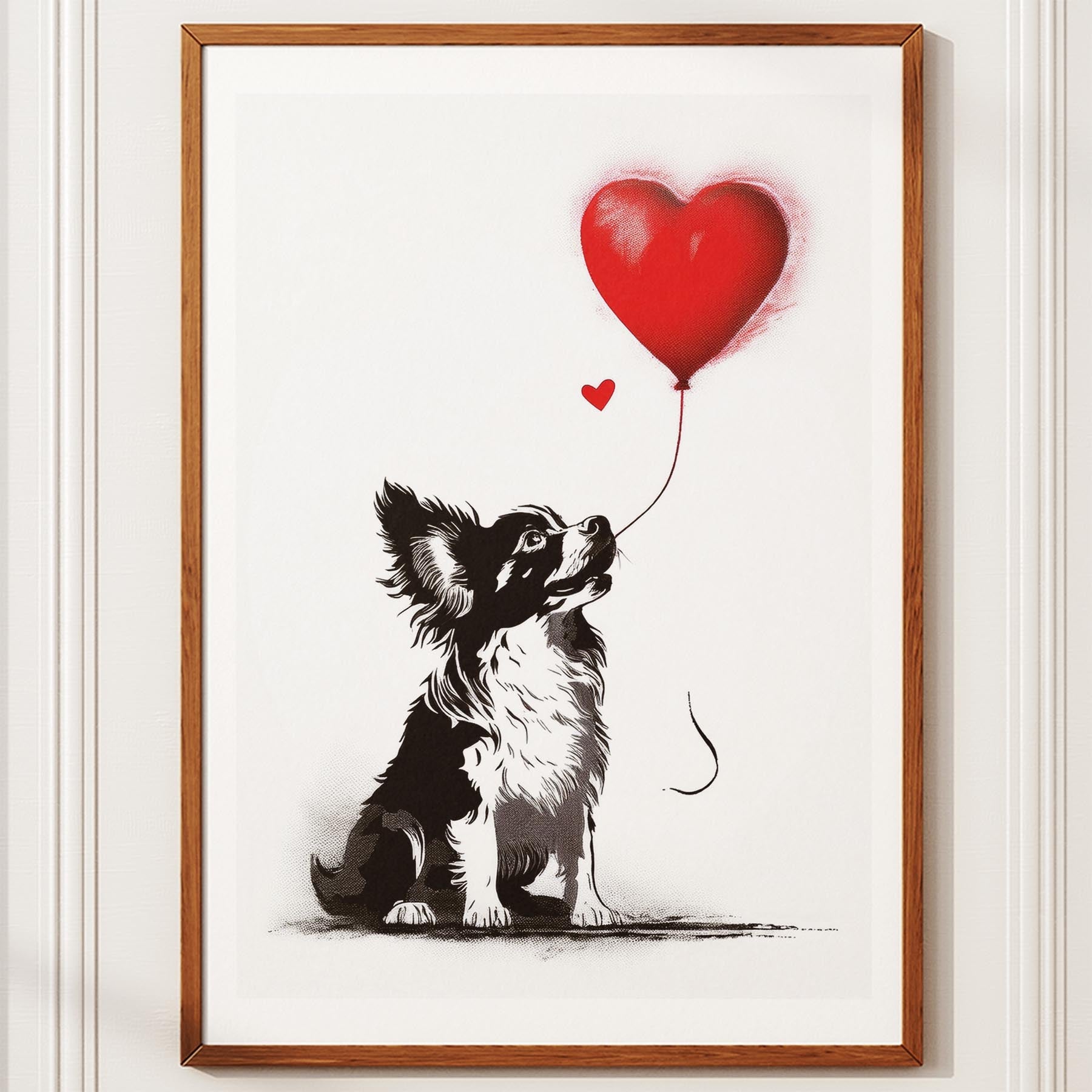 Papillon DOGSY Series inspired by the Art of Banksy image 10