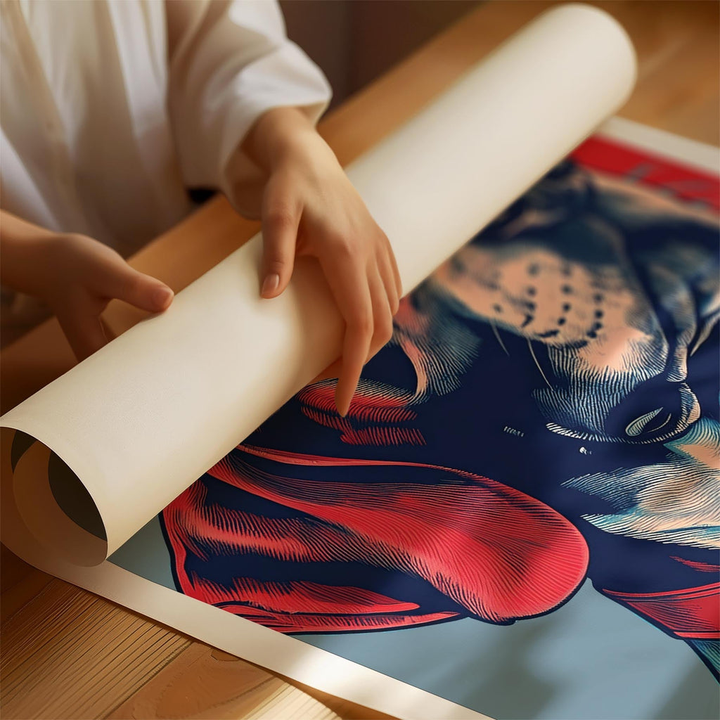 English Pointer LOVE Series Inspired by the Obama Poster image 1