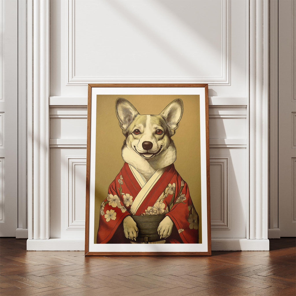 Corgi Japanse Kimono Dog Series image 4