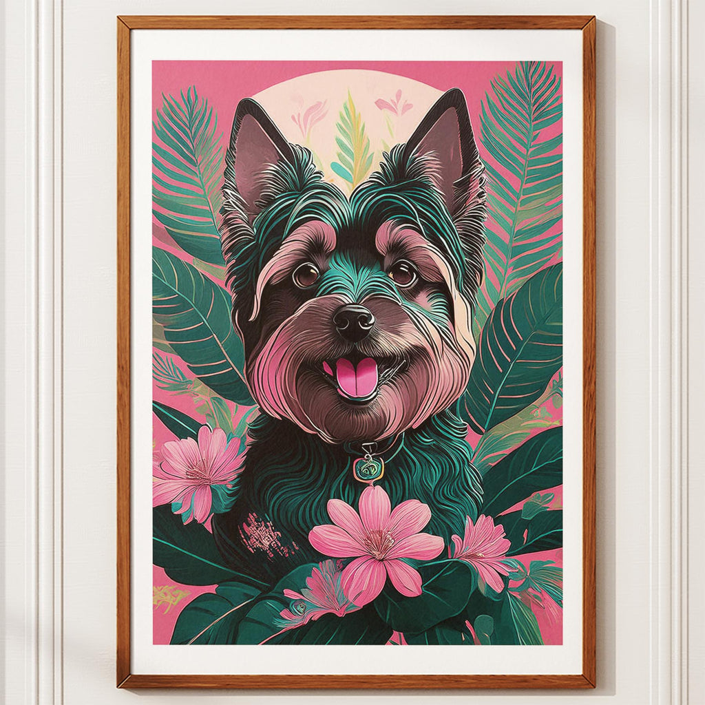Yorkshire Terrier Flowery Dog image 10