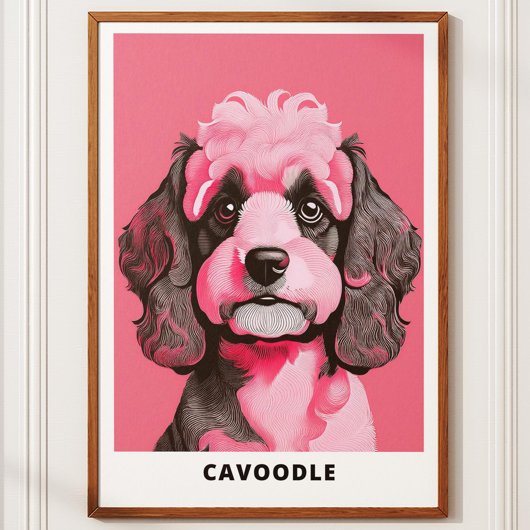Cavoodle Pink and Black Dog Series 2 image 10