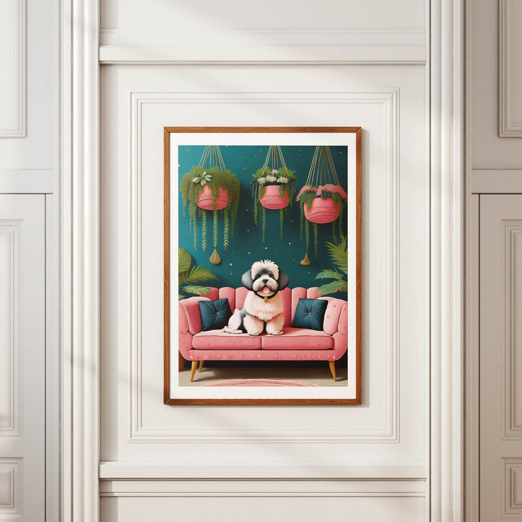 Bichon Frise Just Lounging Around image 2