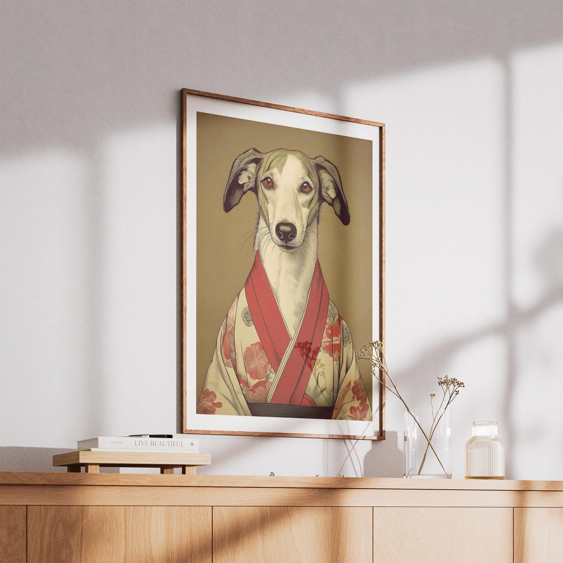 Borzoi Japanse Kimono Dog Series image 5