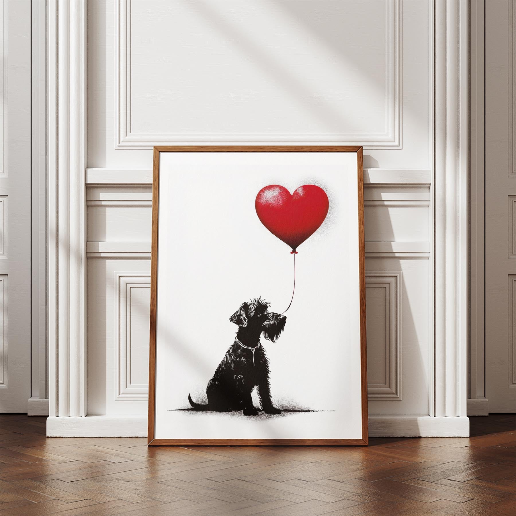 Irish Terrier DOGSY Series inspired by the Art of Banksy image 4