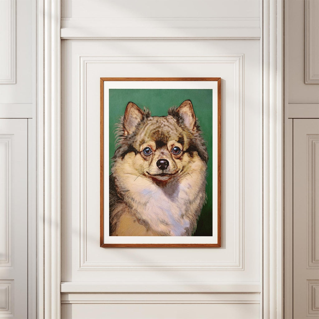 Pomeranian Green Painted Series image 3