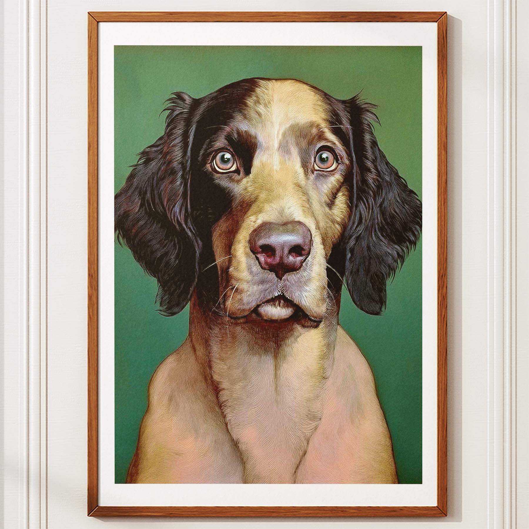 Gordon Setter Green Painted Series image 10