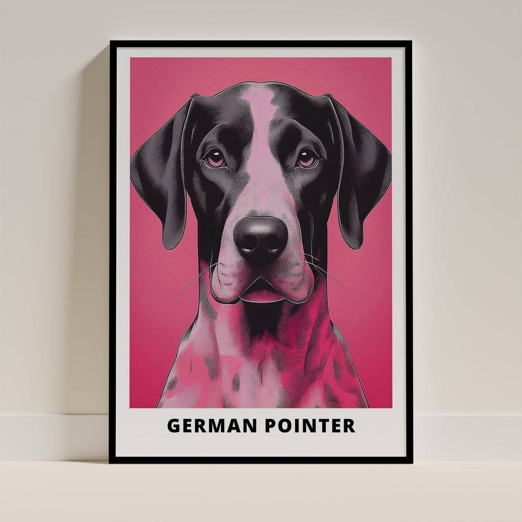 German Pointer Pink and Black Dog Series 1 image 0