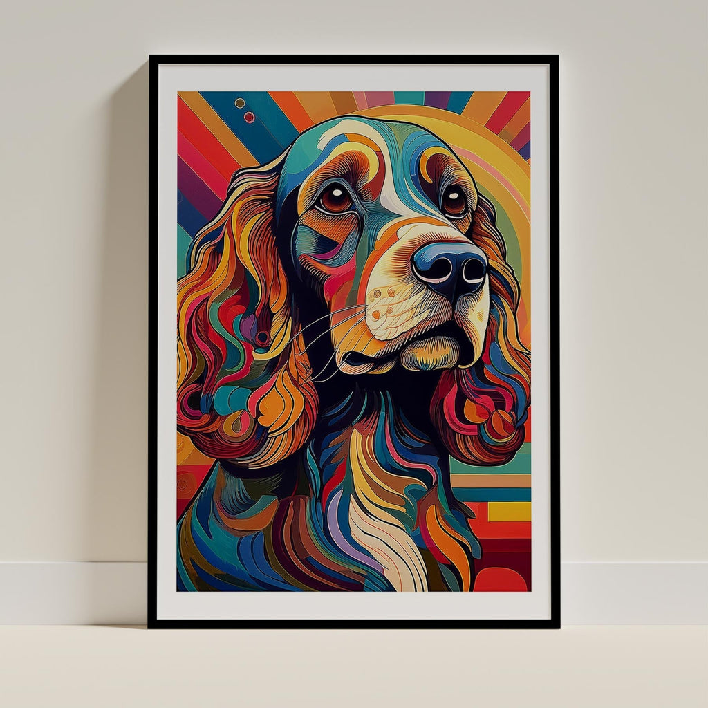 Cocker Spaniel Colour Graphics image 0