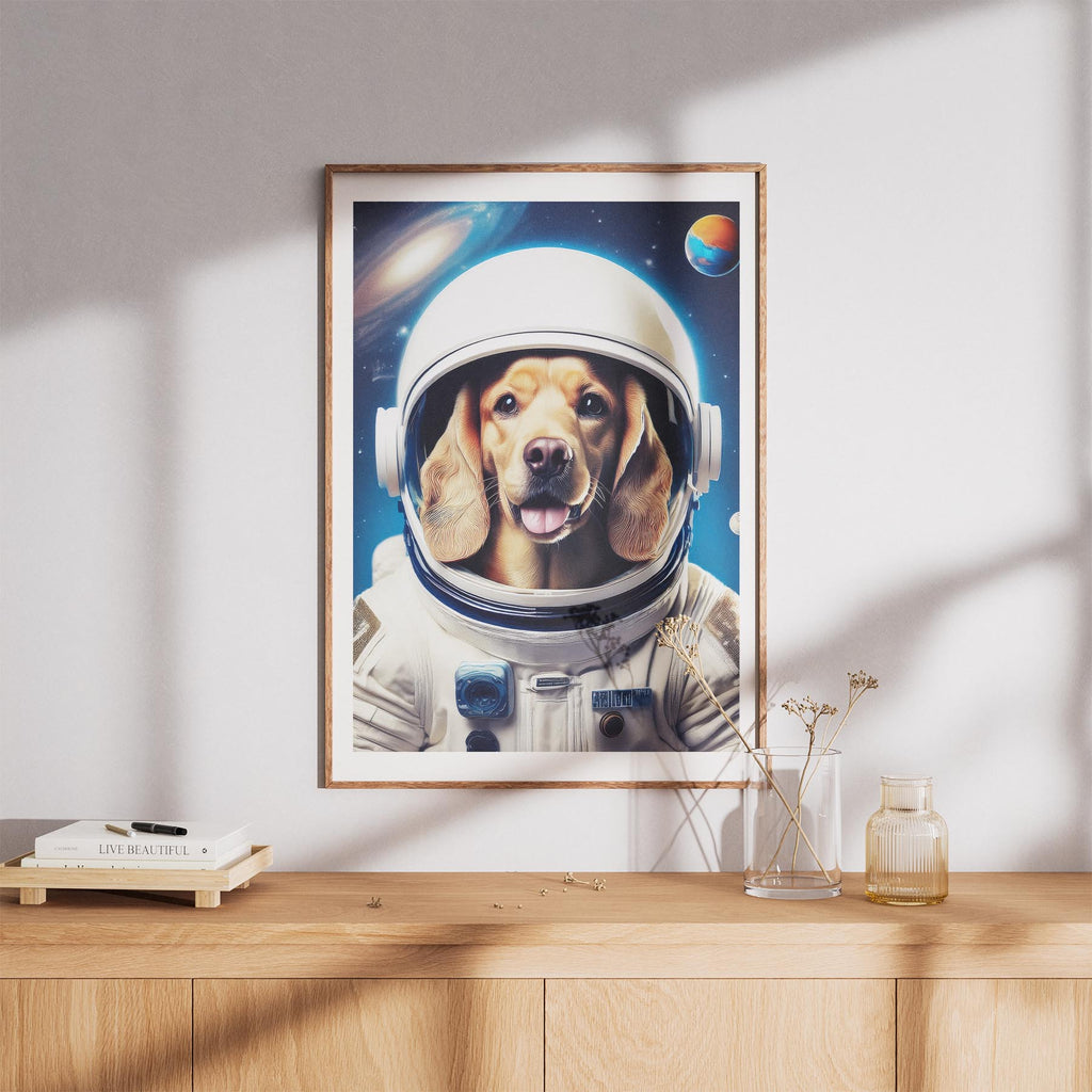 Cocker Spaniel Astronaut Dog Series image 8