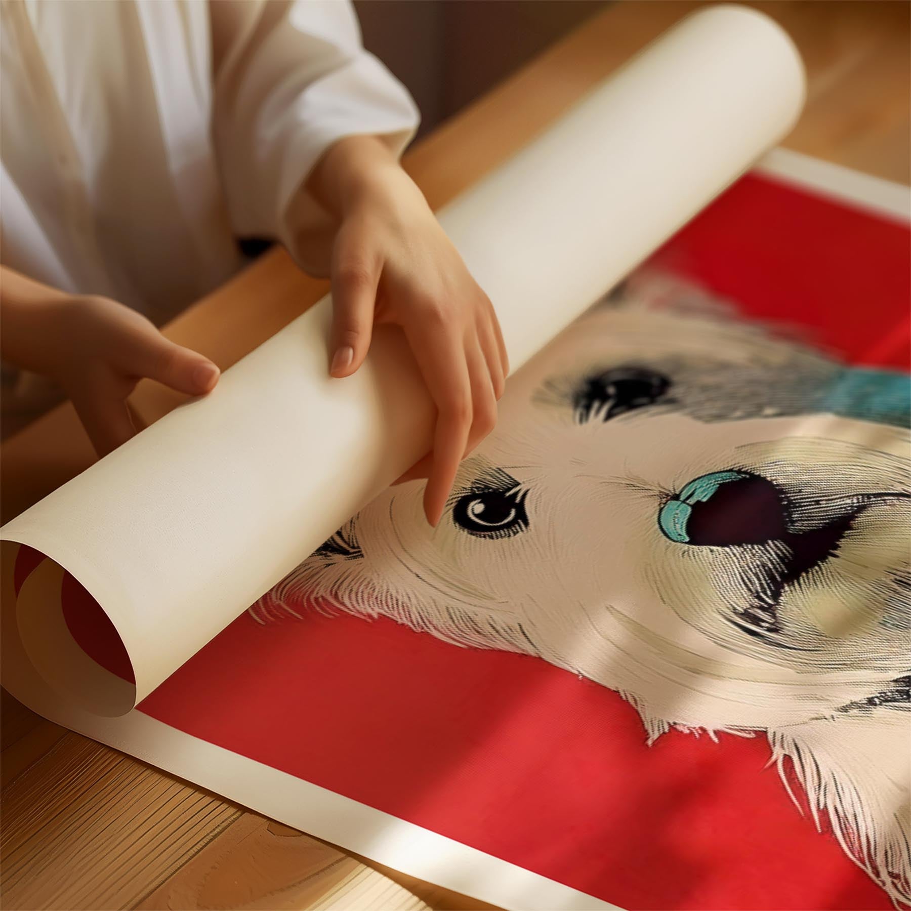 Australian Silky Terrier Red Dog Series image 1