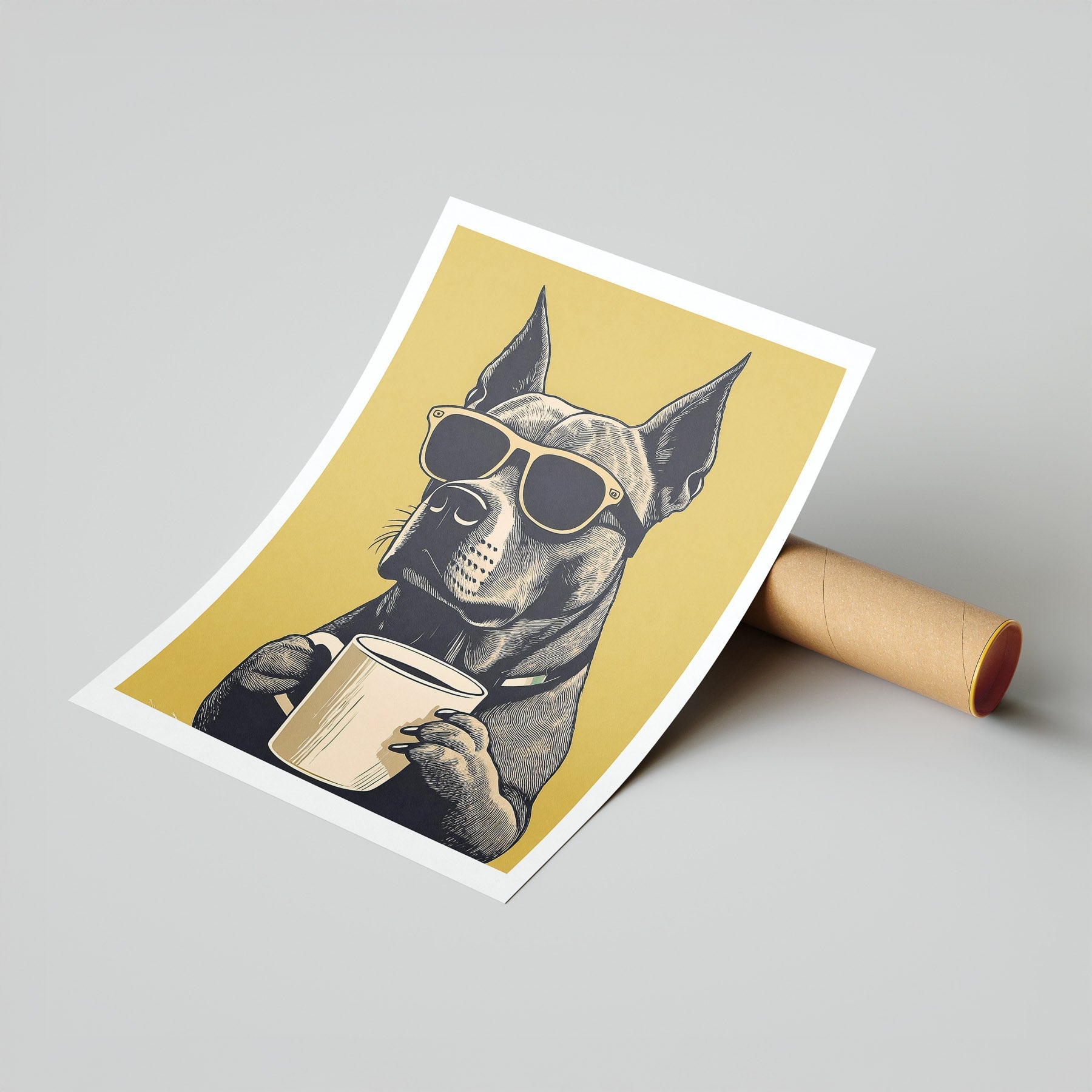 Staffordshire 3 Chillin Coffee Dog image 7