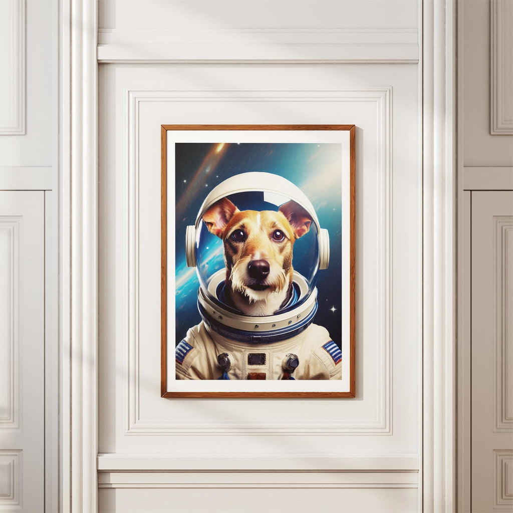 Fox Terrier Astronaut Dog Series image 3