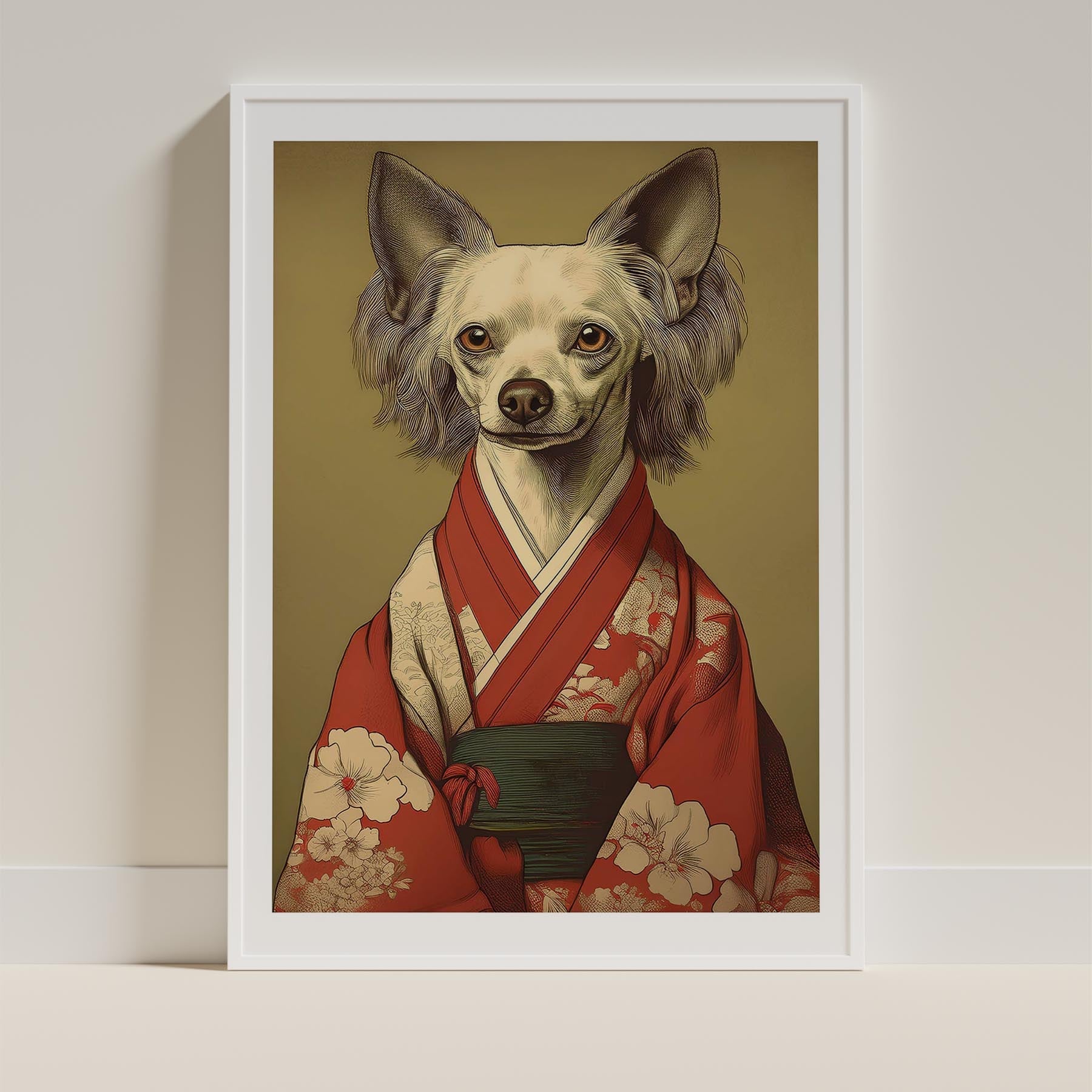 Chinese Crested Japanse Kimono Dog Series image 9